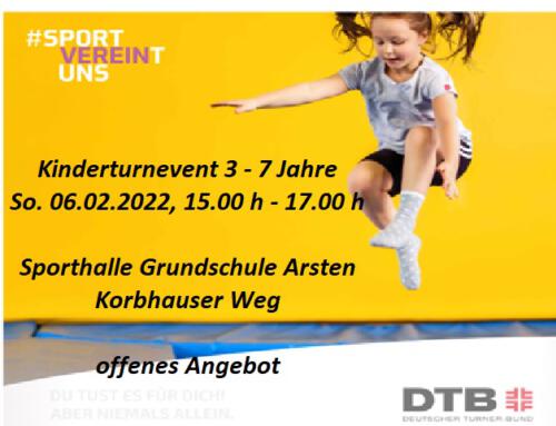 Bewegungslandschaft für 3- bis 7-Jährige