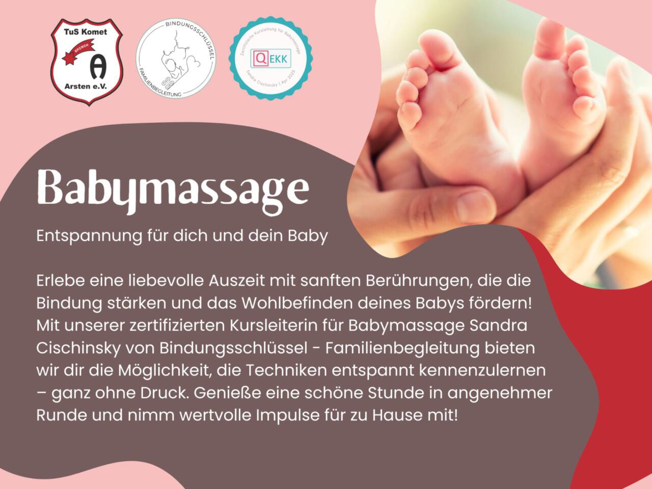 Babymassage Titelbild