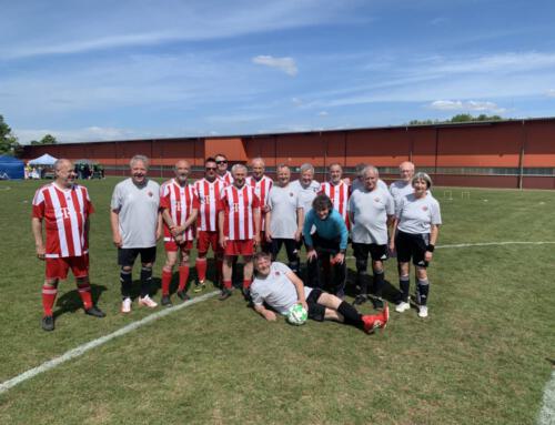 Gehfußball beim Tus Komet Arsten