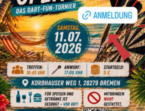 Dart-Fun-Turnier am 11.07.2026