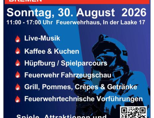 Freiwillige Feuerwehr Bremen-Arsten am 30.08.2026